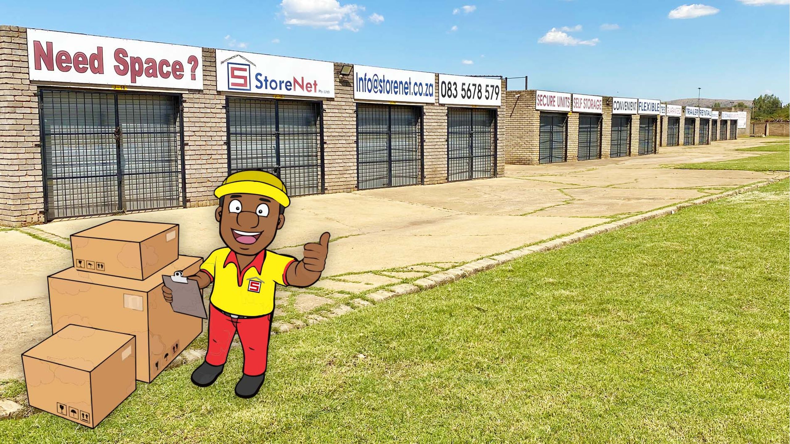 Store-Net affordable self-storage units Pretoria Gauteng