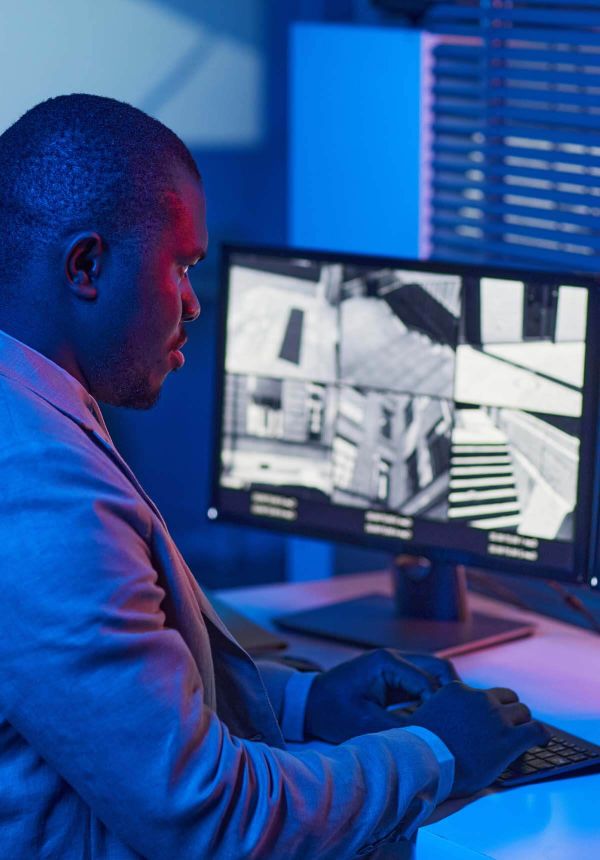 Storenet security on self storage units in Pretoria.